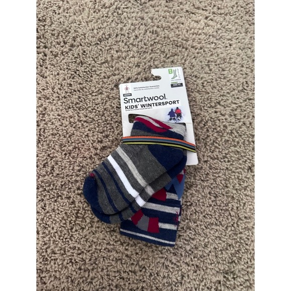 New Smartwool Kids' Wintersport Socks Merino Wool Blend Medium M - Picture 1 of 6